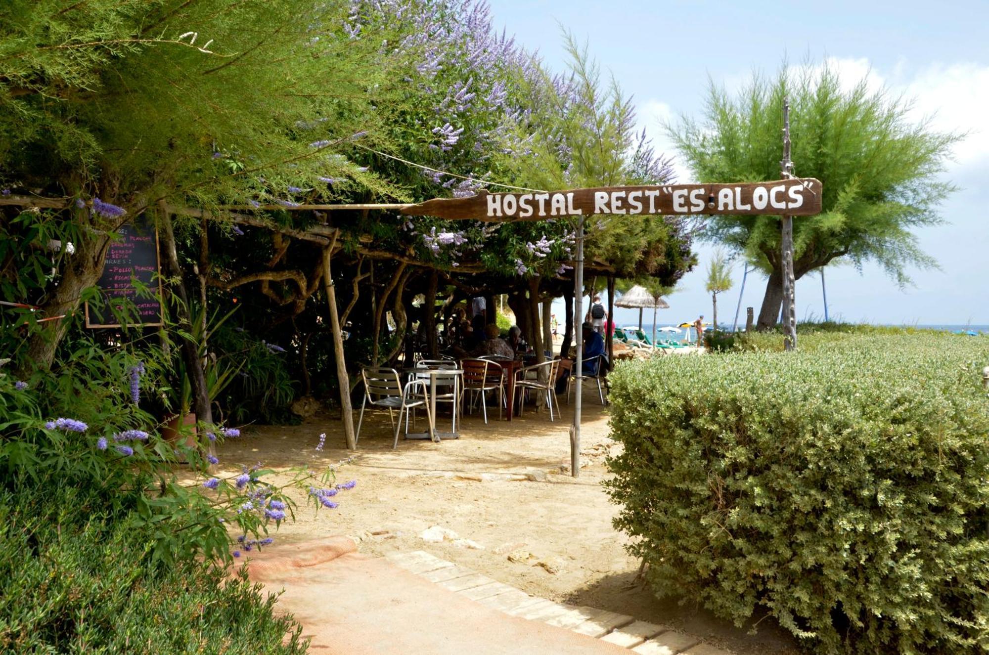 ホテル Hostal Alocs Playa DPlaya Des Figueral エクステリア 写真